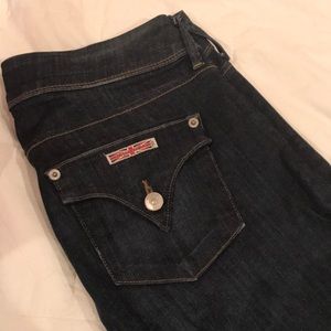 Hudson straight leg jeans